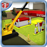 Fuel Station Builder Simulator icon