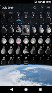 Simple Moon Phase Calendar screenshots 5