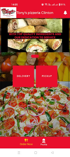 Tonys pizzeria Clinton Screen 2