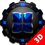 Next Launcher Theme Blue Drago icon