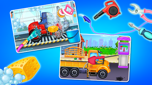 build house - Truck wash game 2