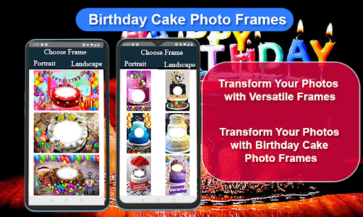 Birthday Cake Frames & Editor screenshot 7
