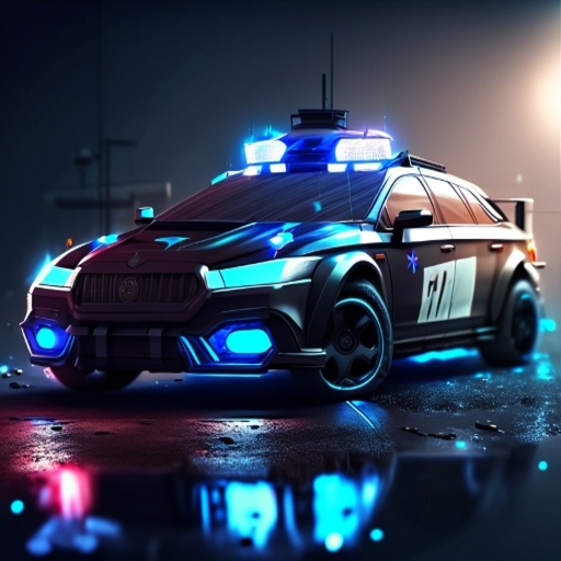 Car Police Driver logo