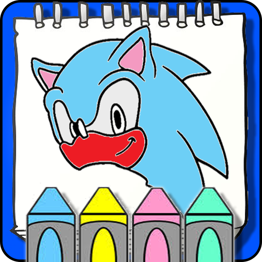 COLORINDO SONIC E SEUS AMIGOS - Colorir Desenhos para Crianças em