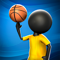 スティックマン 3D バスケットボール