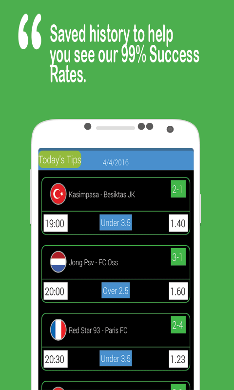 Android application Betting Tips - VIP screenshort