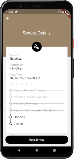 Dextech Service Screen 3