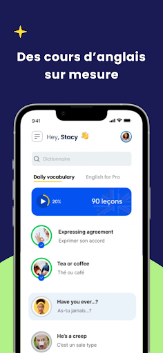 GoEnglish: Apprendre langlais Screen 2