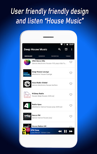 Deep House Music Screen 3