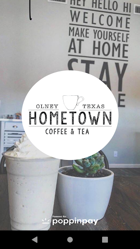 Android application Hometown Coffee and Tea screenshort