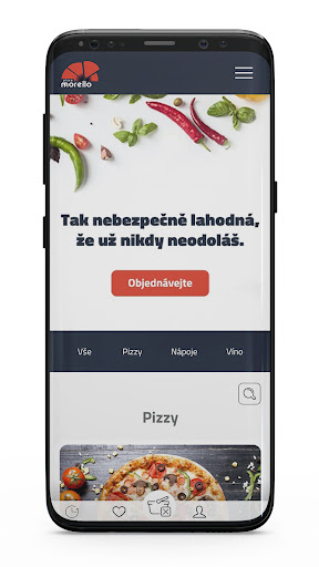 Android application Morello Pizza screenshort