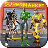 Army Superheroes City Supermarket Robbery Rescue icon