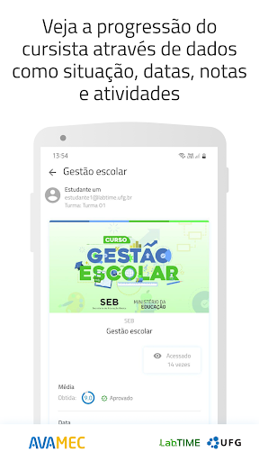 AVAMEC Meus Desempenhos Screen 3