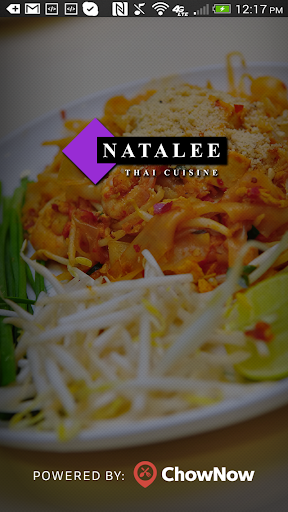 Android application Natalee Thai Cuisine screenshort