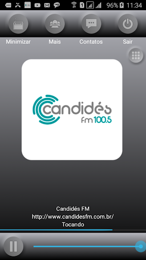 Android application Candidés FM – 100,5 screenshort