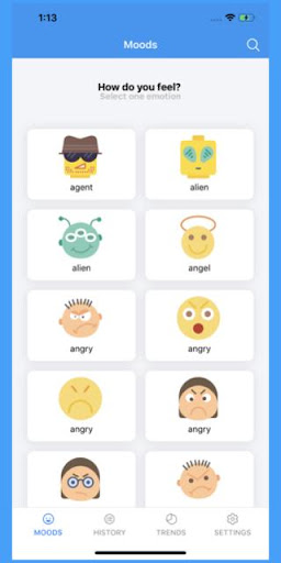 MOODMETER Screen 2