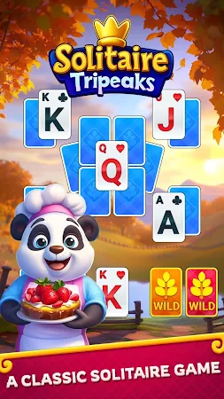 Game screenshot Solitaire TriPeaks Idle Panda mod apk