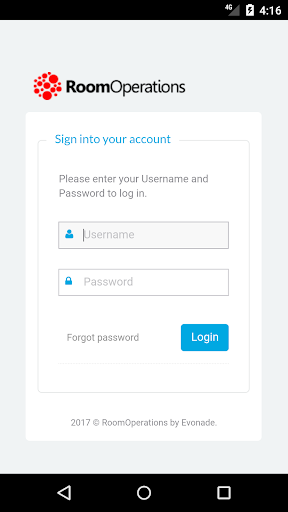 Android application RoomOperations screenshort