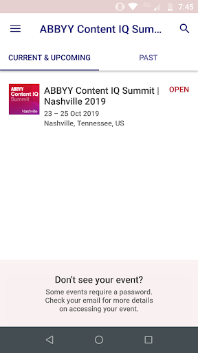 ABBYY Content IQ Summit Screen 2