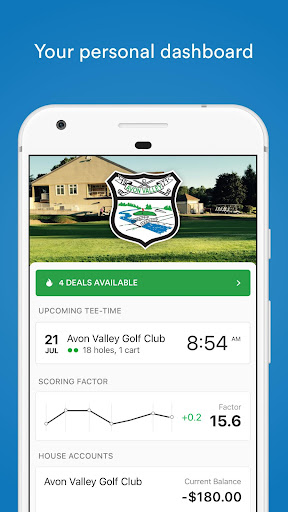 Avon Valley Golf Screen 2