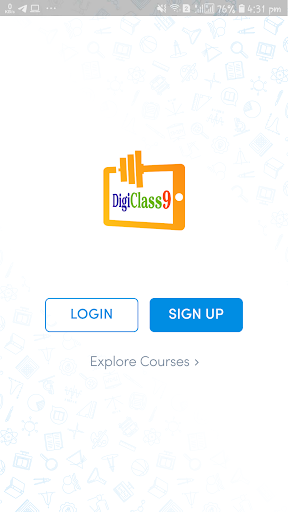 Android application DigiClass9 screenshort