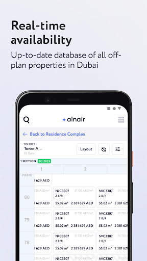 Alnair - Real estate Service Screen 2