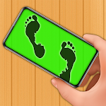 Cover Image of Télécharger Footprint invisible paths detector prank 1.0 APK