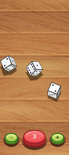 Android application Virtual Dice Roller screenshort