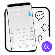 Top 50 Personalization Apps Like Pure White APUS Launcher theme - Best Alternatives