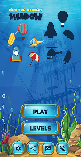 Android application Shadow Match puzzle screenshort