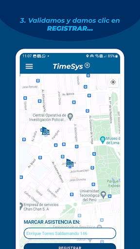 TimeSys App Screen 3