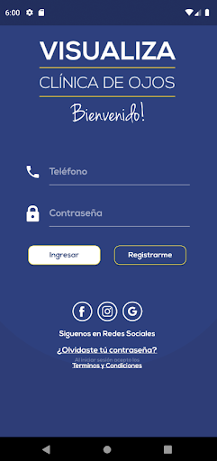 Android application Visualiza screenshort
