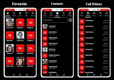 Metro Phone Dialer & Contactsのおすすめ画像1