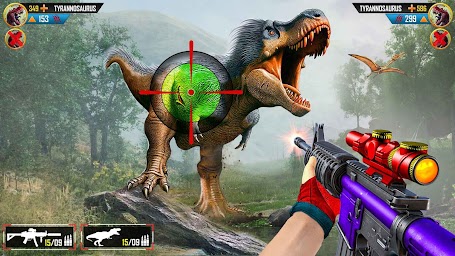 Wild Dino Hunting Gun Games