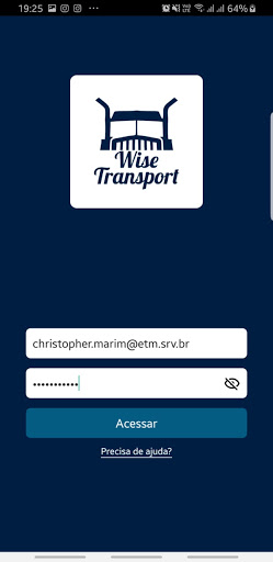 Android application WiseTransport screenshort
