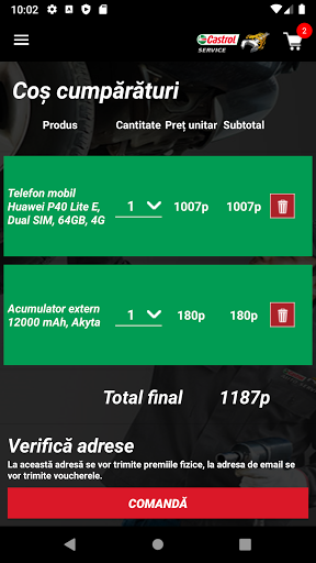 Castrol Partner Plus Screen 3