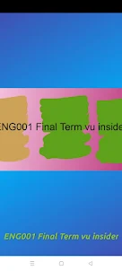 ENG001 Final Term vu insider