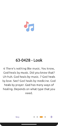 Spoken Word Ministry Song Book Screen 2