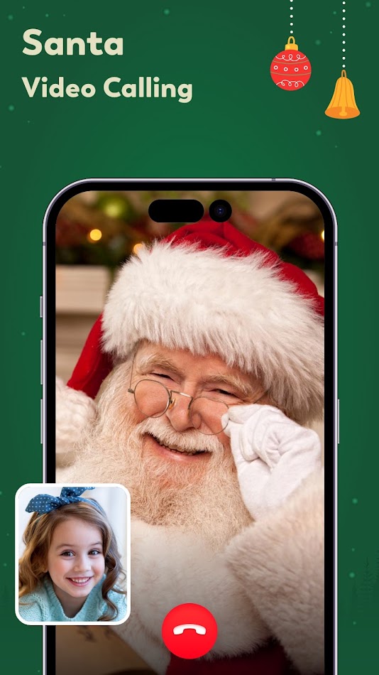 #3. Santa Call & Tracker (Android) De: Fiesta Lab