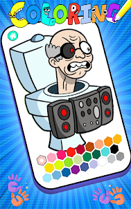 Scientist Skibidi Toilet Color