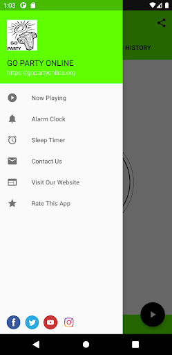 GO PARTY ONLINE Screen 2