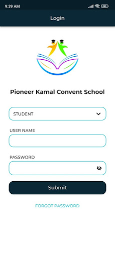 Android application Pioneer Kamal School - ACADMIN screenshort