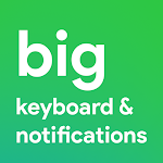 Cover Image of Download Big Keyboard & Notifications - Senior Home Screen 3.2.19 APK