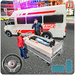 Cover Image of ดาวน์โหลด การจำลองและกู้ภัยของรถพยาบาลในเมืองจริง 1.5 APK