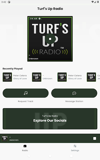 Turf's Up Radio Screenshot