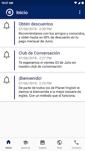 Planet English Screen 3