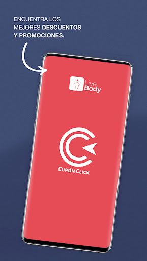 Android application Live Body Rewards screenshort