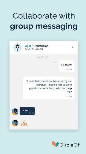 Screenshot of CircleOf: Smart Care Of Family