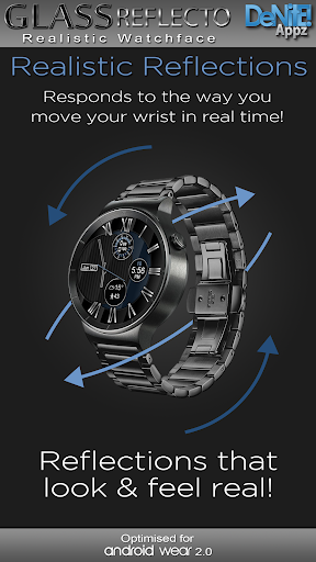 Glass Reflecto HD Watch Face Screen 2