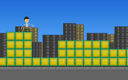 Idiot Skater Skateboard Game